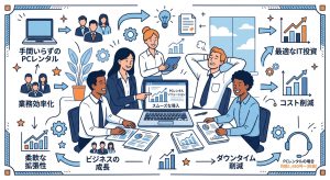 【2026年最新】パソコンの減価償却と耐用年数ガイド｜法人向け経費処理と管理ゼロの調達法