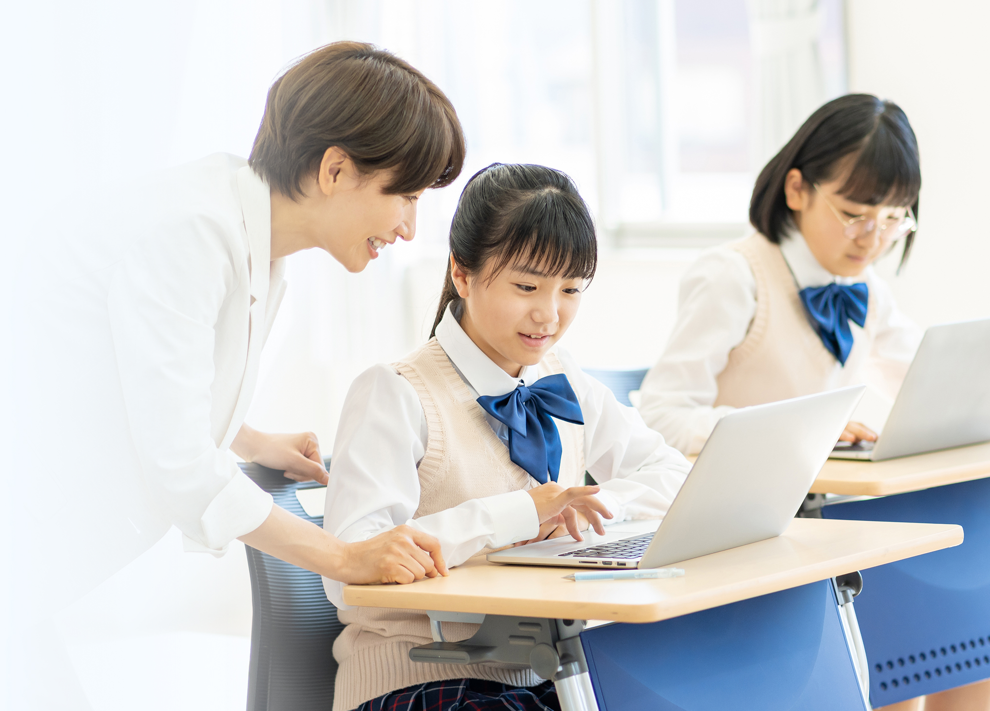 予備校・塾向けレンタルパソコンの利用イメージ