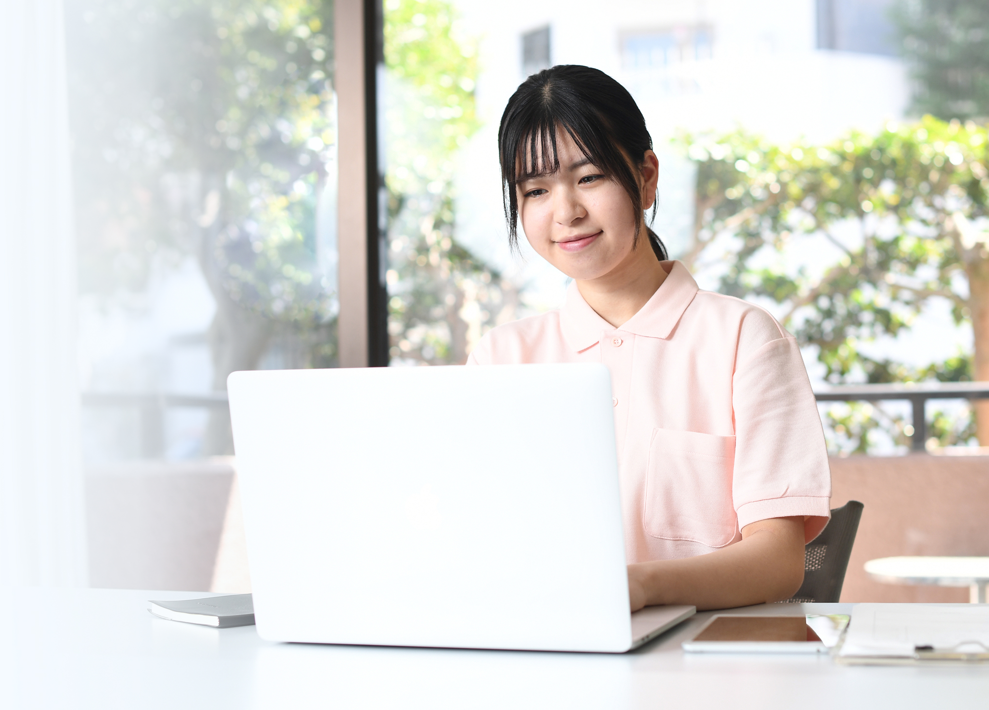 介護施設・有料老人ホーム向けレンタルパソコンの利用イメージ